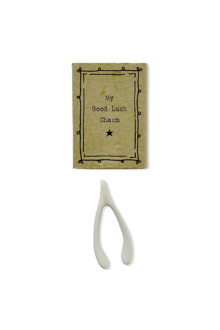 Wishbone Matchbox - Porcelain Keepsake