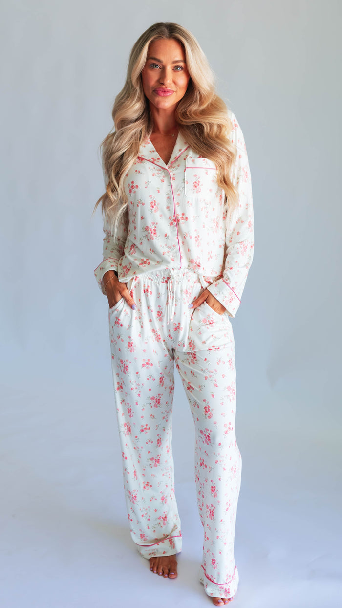 Women's Button Up Set In Quinn