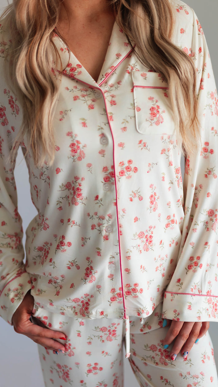 Women's Button Up Set In Quinn