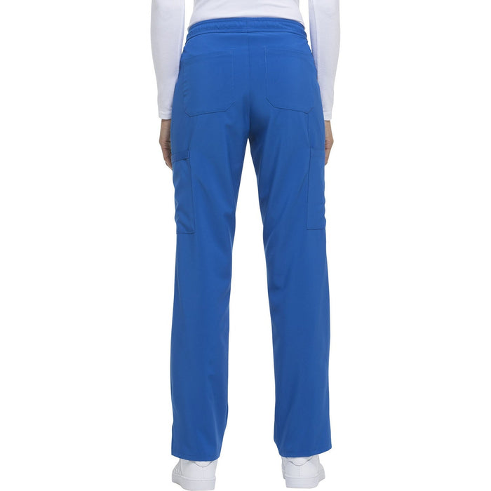 Women's EDS Essentials Mid Rise Straight Leg Drawstring Scrub Pant - Royal - 2