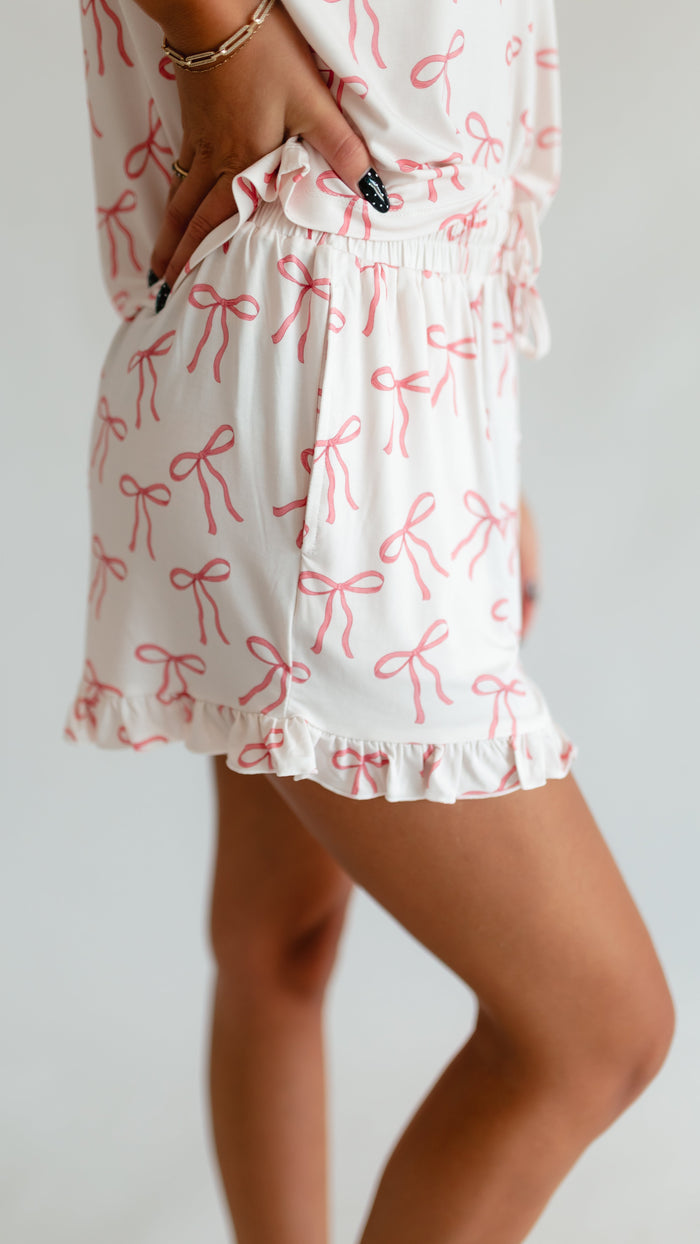 Women's Ruffle Short Set in Halle