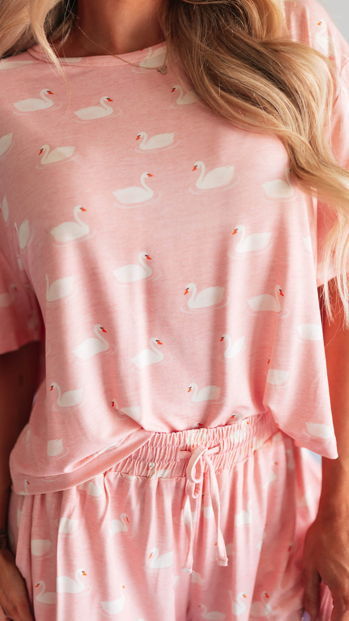 Women’s Ruffle Short Set in Ivy