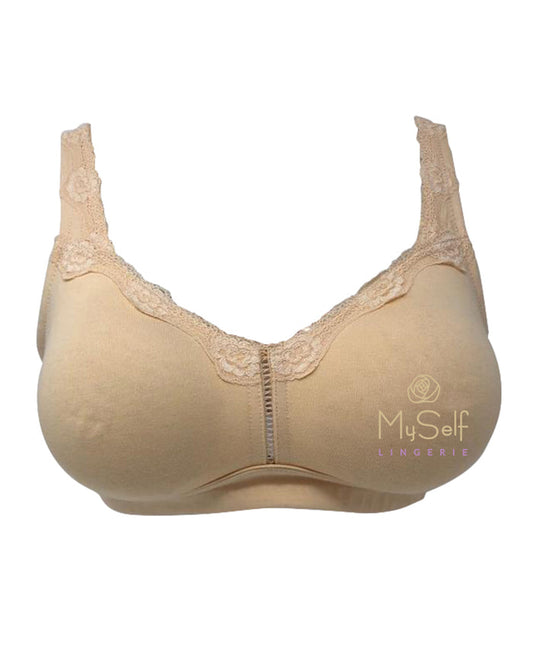 You 1819 Cotton Wire Free Bra myselflingerie.com