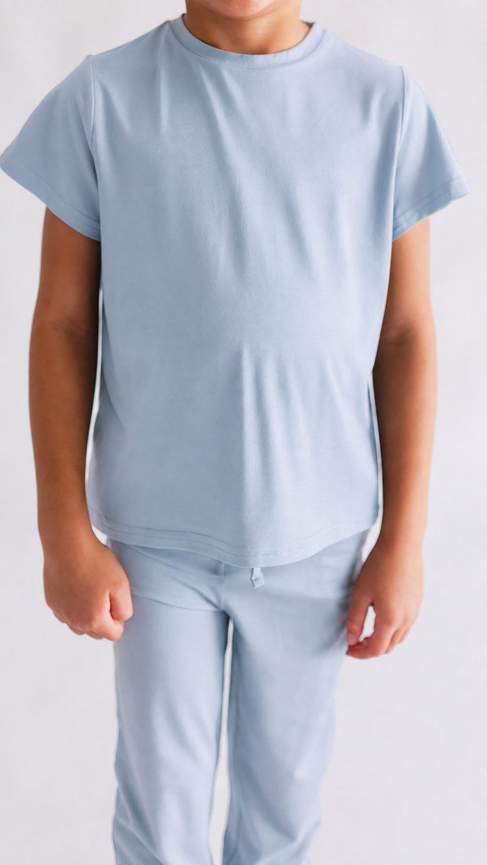 Youth Jogger Set In Cornflower Blue
