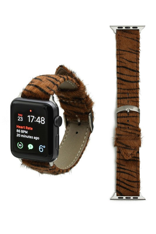 Zebra Apple Watch Band (BROWN)