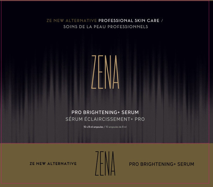 Zena Pro Brightening Serum with tranexamic acid for dark spots and uneven skin tone professional skincare