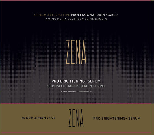 Zena Pro Brightening Serum with tranexamic acid for dark spots and uneven skin tone professional skincare