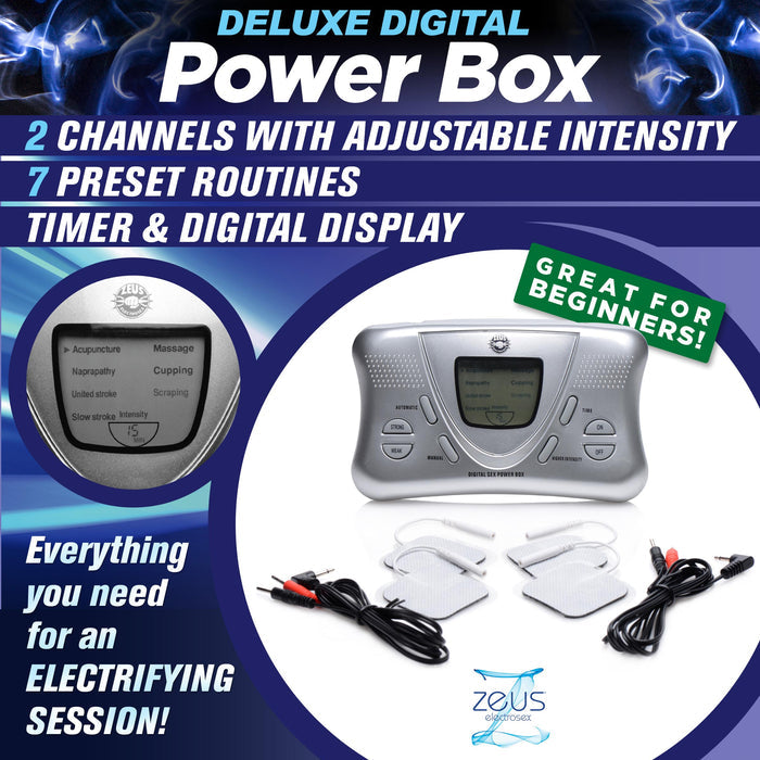 Zeus Digital Deluxe Electrosex Unit